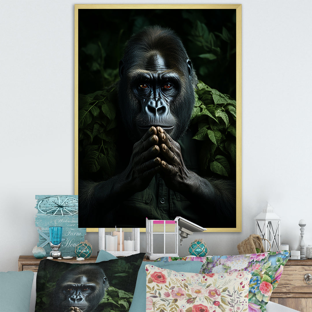 Gorilla Serenity Photography - Gorilla Wall Decor