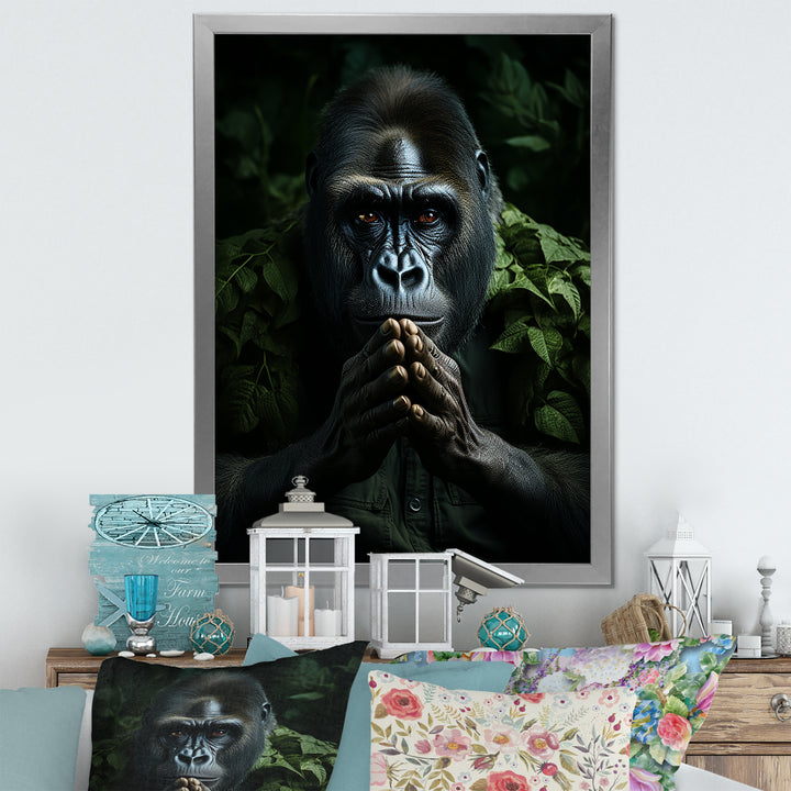 Gorilla Serenity Photography - Gorilla Wall Decor
