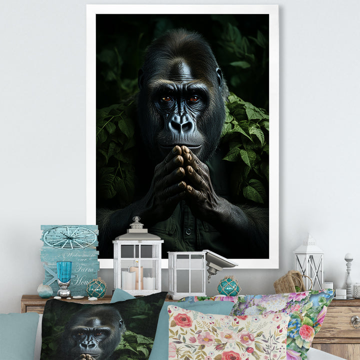 Gorilla Serenity Photography - Gorilla Wall Decor