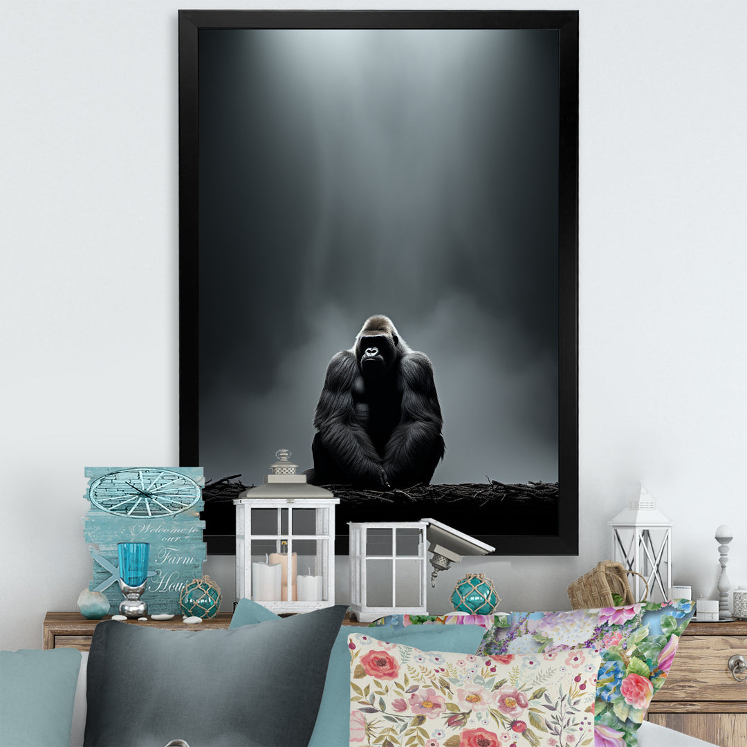 Gorilla Solitude Photography - Gorilla Wall Art Prints