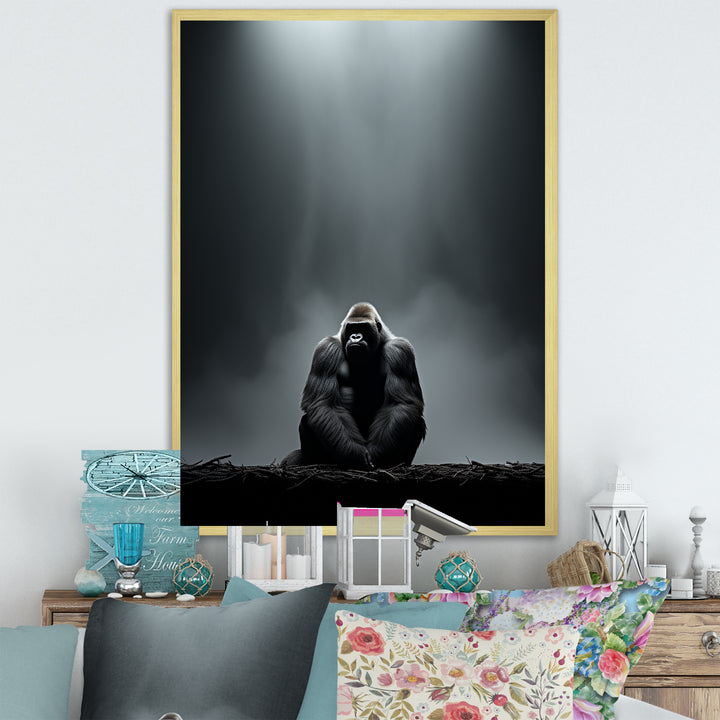 Gorilla Solitude Photography - Gorilla Wall Art Prints