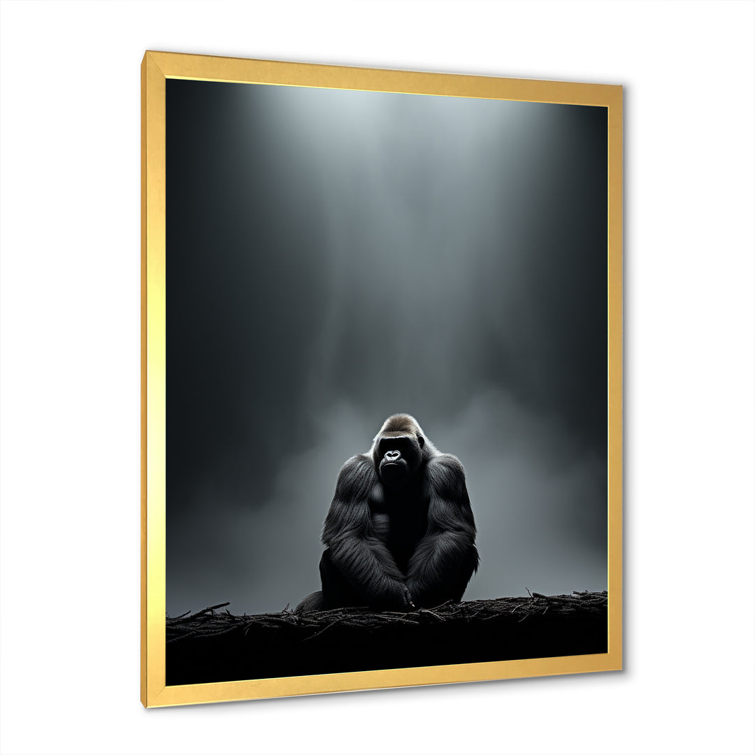 Gorilla Solitude Photography - Gorilla Wall Art Prints