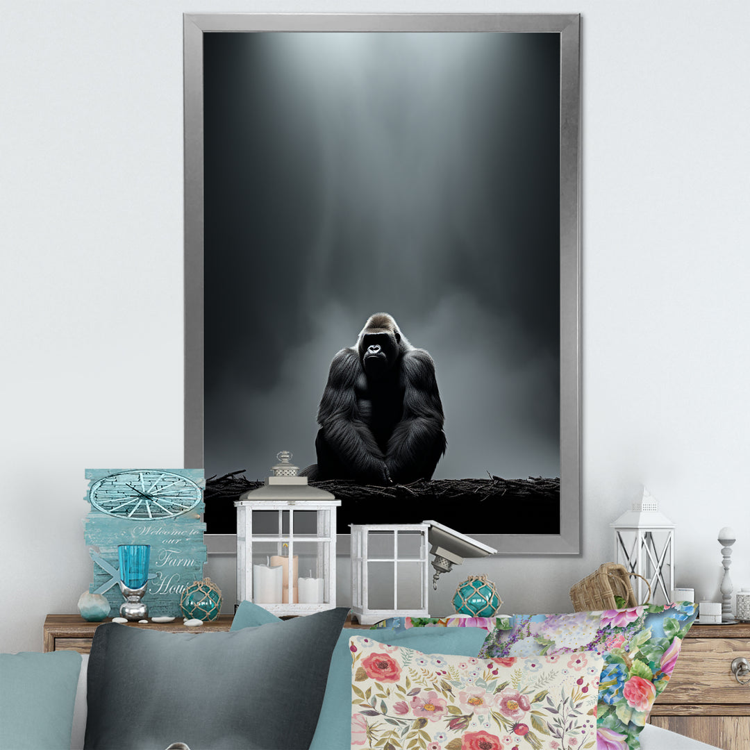 Gorilla Solitude Photography - Gorilla Wall Art Prints