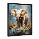 Majestic Elephant In The Wild - Gray Gorilla Wall Art