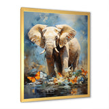 Majestic Elephant In The Wild - Gray Gorilla Wall Art