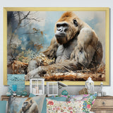 Gorillas Reverie - Gorilla Home Decor Art