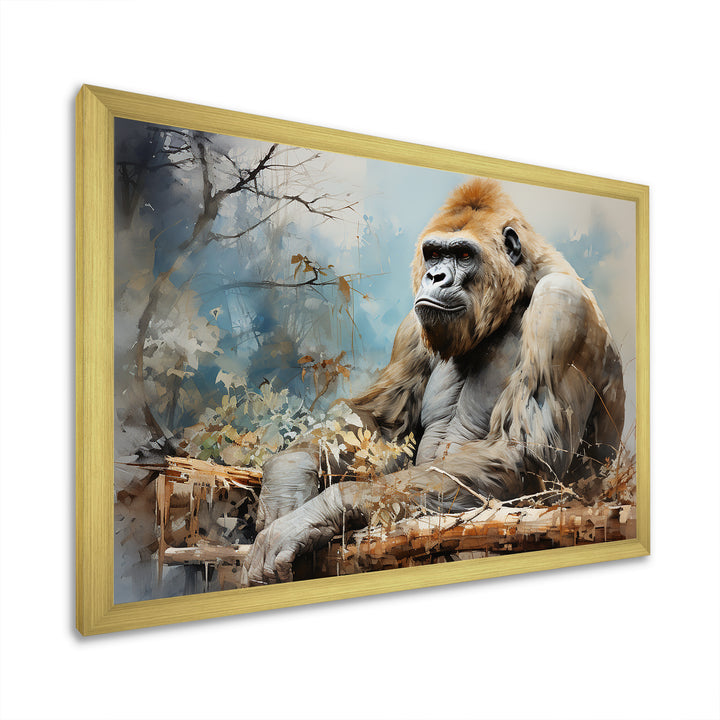 Gorillas Reverie - Gorilla Home Decor Art