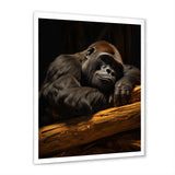 Gorillas Siesta - Gorilla Living Room Wall Art