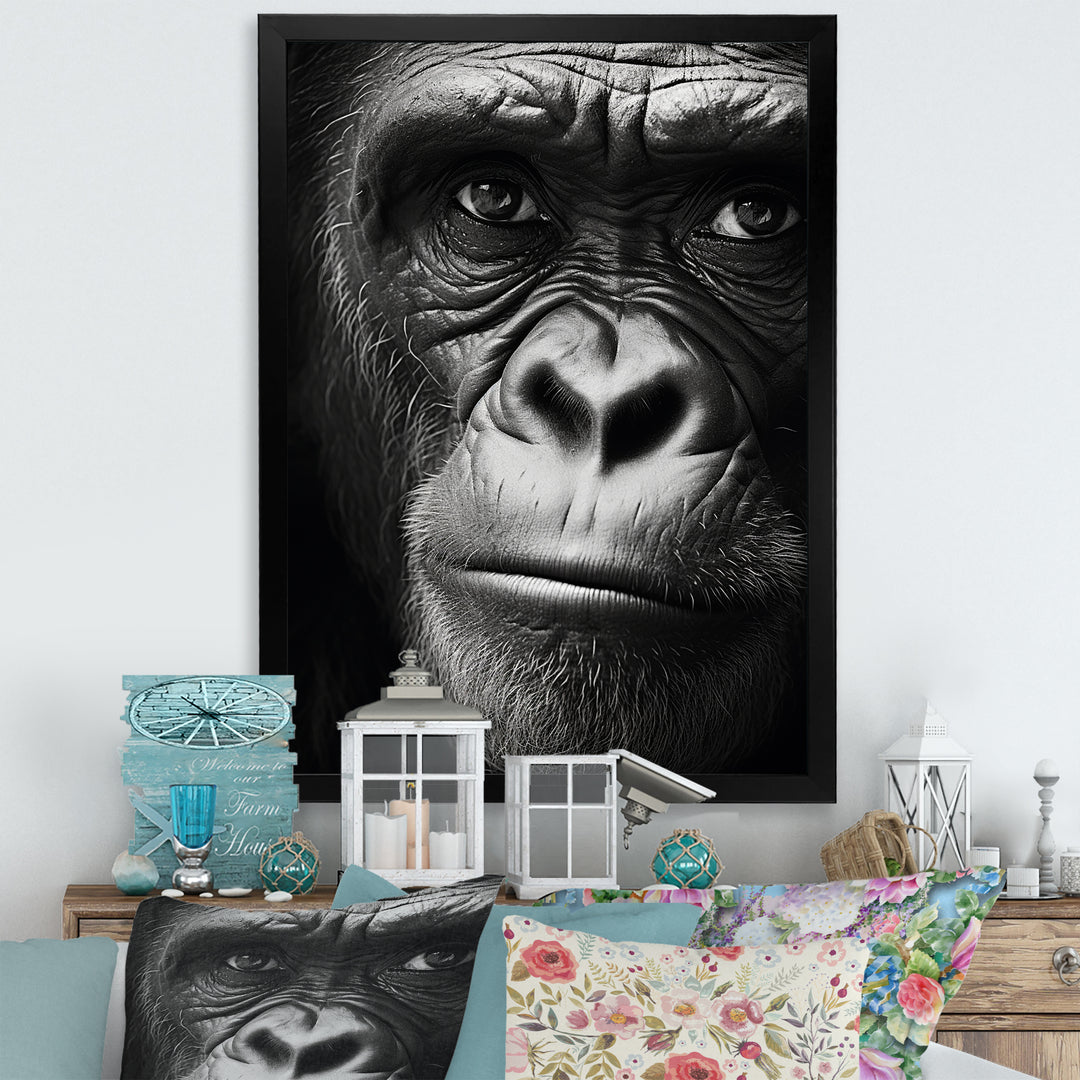 The Gorilla Matriarch - Gorilla Wall Decor