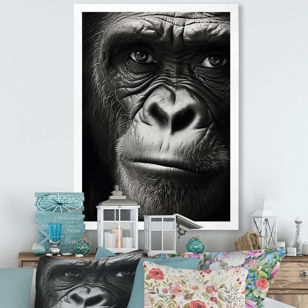 The Gorilla Matriarch - Gorilla Wall Decor