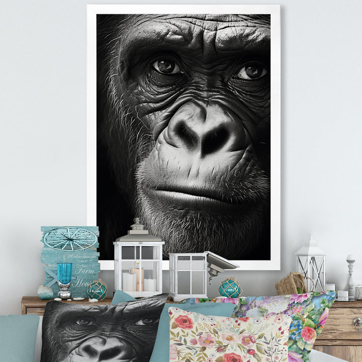 The Gorilla Matriarch - Gorilla Wall Decor
