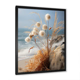 Beachgrass Photography Horizon I - Floral Canvas Wall Art