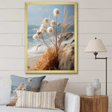 Beachgrass Photography Horizon I - Floral Canvas Wall Art