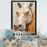 Hippopotamus Portrait - Hippopotamus Home Decor Art