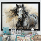 Hooves In Harmony Horse - Horse Canvas Wall Art