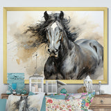 Hooves In Harmony Horse - Horse Canvas Wall Art