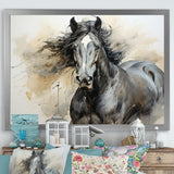 Hooves In Harmony Horse - Horse Canvas Wall Art