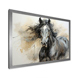 Hooves In Harmony Horse - Horse Canvas Wall Art