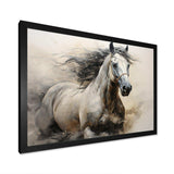 Hooves In Harmony Horse I - Animals Canvas Wall Art