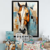 Horse Grace Portrait - Brown Horse Wall Art