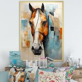Horse Grace Portrait - Brown Horse Wall Art