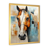 Horse Grace Portrait - Brown Horse Wall Art
