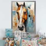Horse Grace Portrait - Brown Horse Wall Art