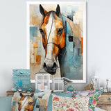 Horse Grace Portrait - Brown Horse Wall Art