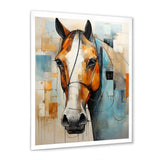 Horse Grace Portrait - Brown Horse Wall Art