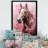 Romantic Horse Companions - Horse Living Room Wall Art