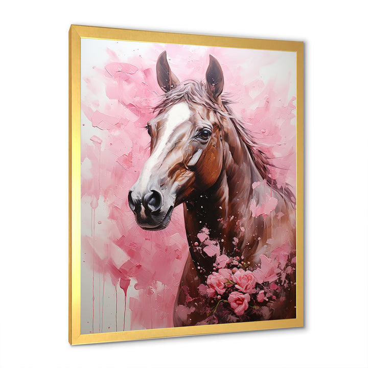 Romantic Horse Companions - Horse Living Room Wall Art