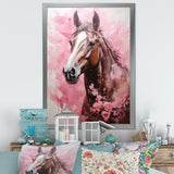 Romantic Horse Companions - Horse Living Room Wall Art