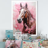 Romantic Horse Companions - Horse Living Room Wall Art