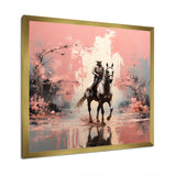 Romanticism Galloping Horse - Horse Canvas Wall Art