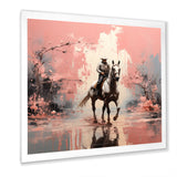Romanticism Galloping Horse - Horse Canvas Wall Art