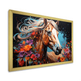 Horse Portrait Street Art - Horse Wall Decor