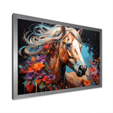 Horse Portrait Street Art - Horse Wall Decor