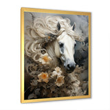 Blooming Surreal Equine Portrait - Horse Wall Art Prints