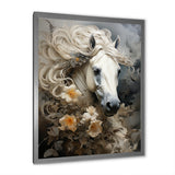 Blooming Surreal Equine Portrait - Horse Wall Art Prints
