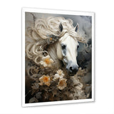 Blooming Surreal Equine Portrait - Horse Wall Art Prints