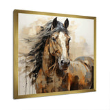 Horse Symbolic Freedom - Animals Canvas Wall Art