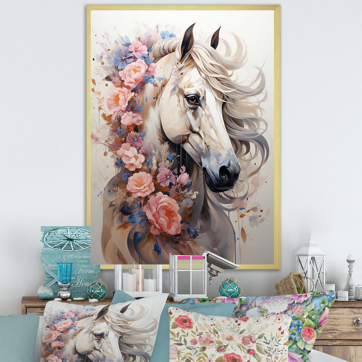 Graffiti Urban Trot Majestic Horse - Horse Home Decor Art