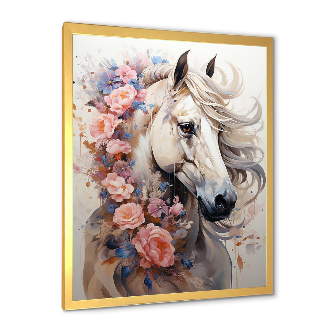Graffiti Urban Trot Majestic Horse - Horse Home Decor Art