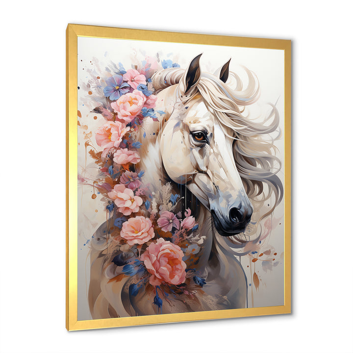 Graffiti Urban Trot Majestic Horse - Horse Home Decor Art
