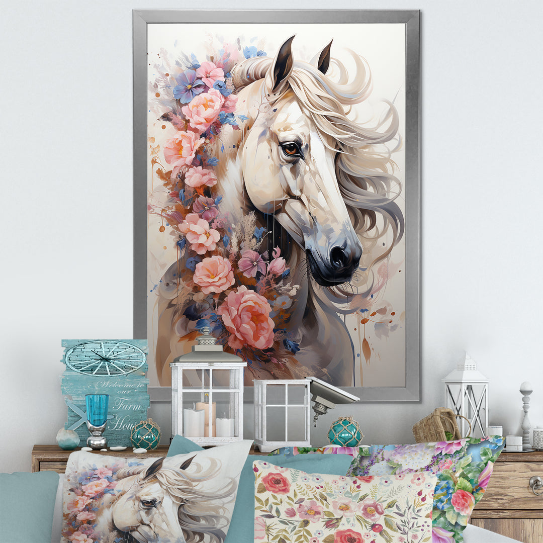Graffiti Urban Trot Majestic Horse - Horse Home Decor Art