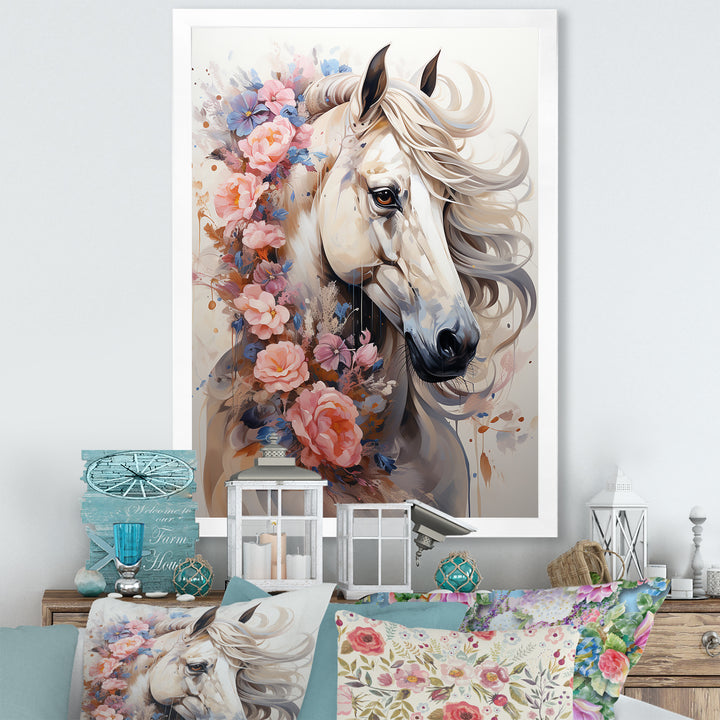 Graffiti Urban Trot Majestic Horse - Horse Home Decor Art