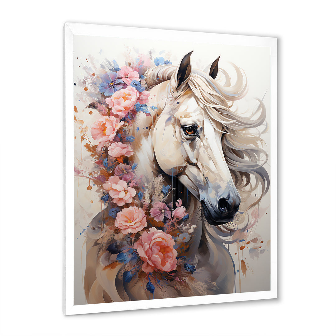 Graffiti Urban Trot Majestic Horse - Horse Home Decor Art