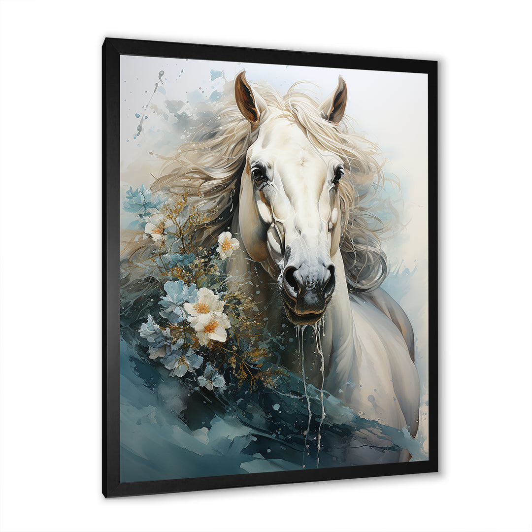Majestic Gallop Horse - Horse Canvas Wall Art
