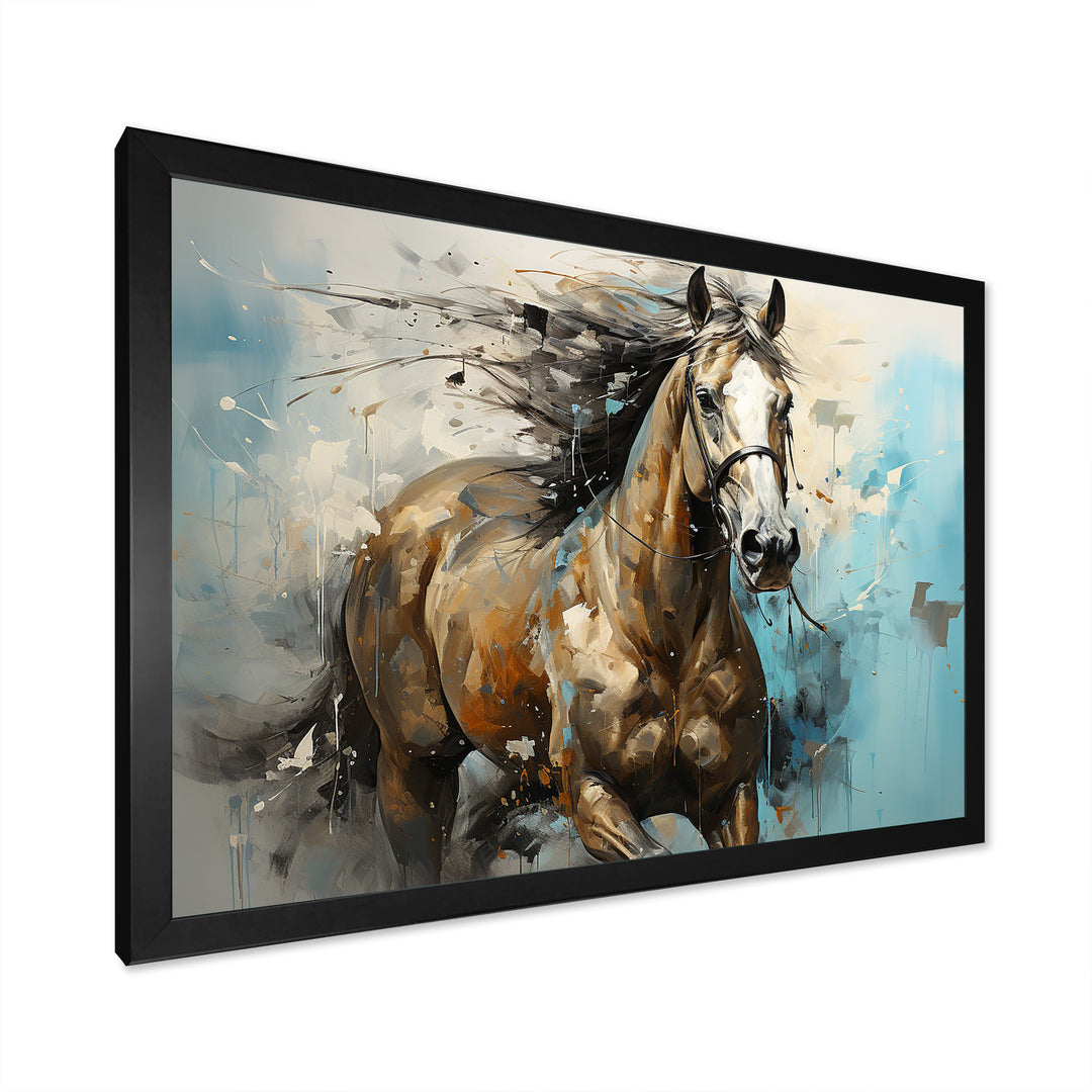 Whimsical Canter Galloping Horse - Horse Wall Decor