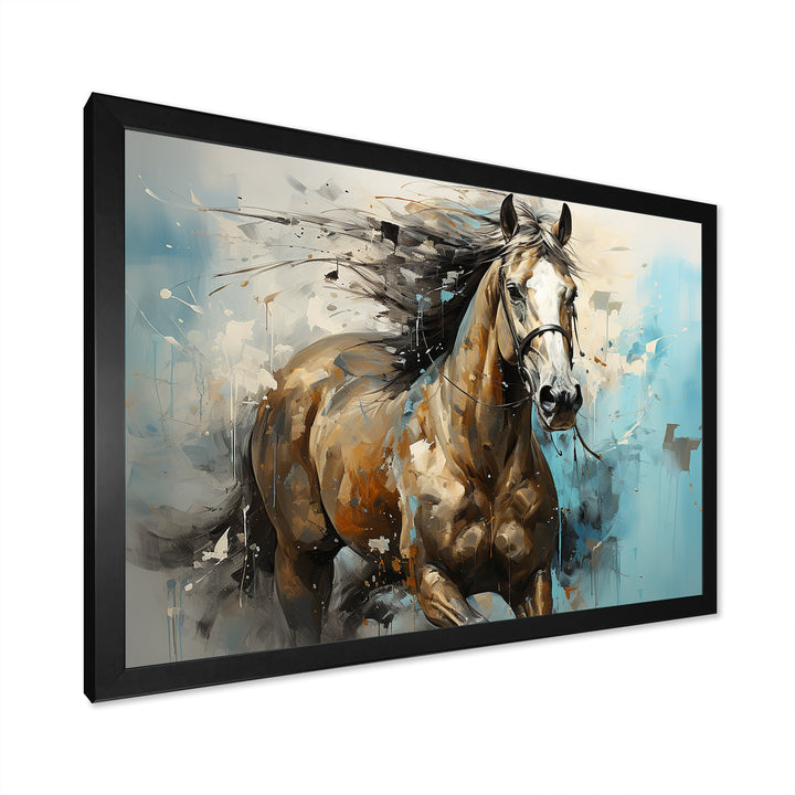 Whimsical Canter Galloping Horse - Horse Wall Decor